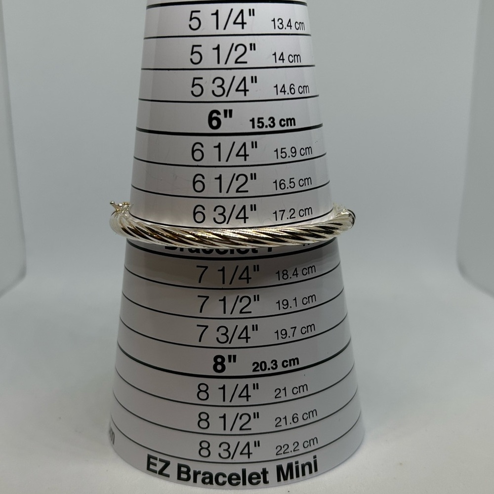 Mia Fiore Sterling Silver bangle bracelet NWT - Picture 7 of 7